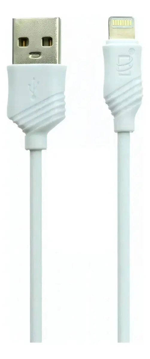 10 cabos de carregamento e dados Qc 2.1a de 1 m para iPhone Jie Smart White