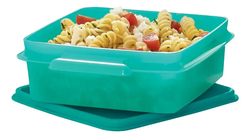 Recipiente para alimentos Lunch Tupperware 850 ml verde claro