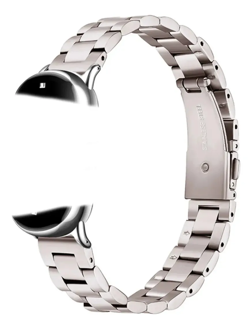 Com pulseiras compatíveis com Xiaomi Mi Band 8/9. Cor: Starlight