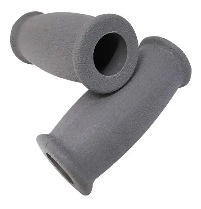 Braçadeiras de borracha cinza premium Crutch Parts