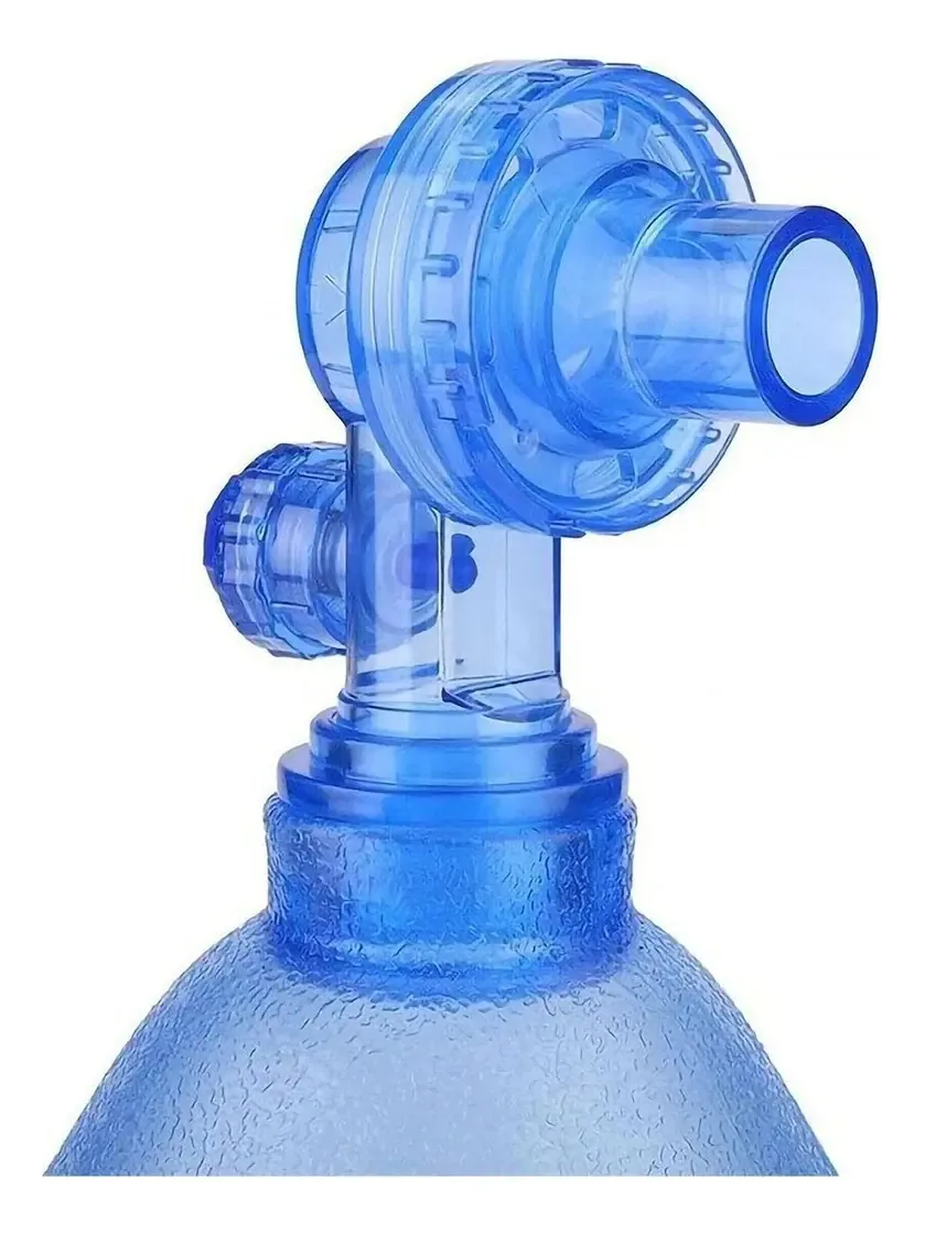 Ambu Reanimador Manual Desechable, Infantil O Pediátrico