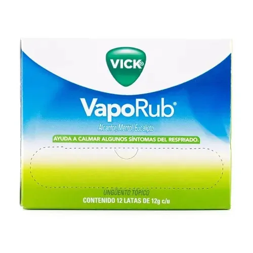 Vick Vaporub 12 G 12 Unidades