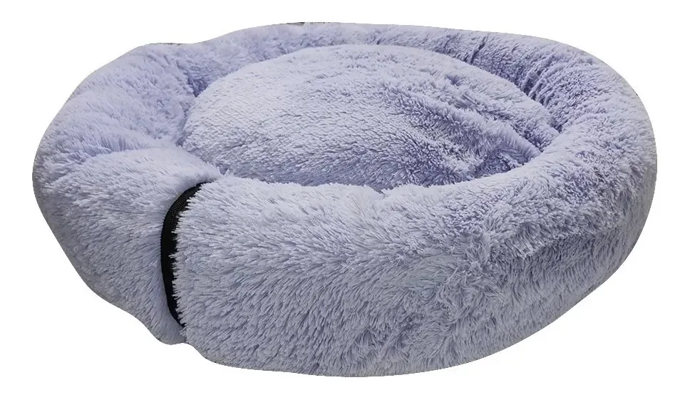 Cama para cães, anti-stress, macia e lavável. Cores: 60 cm, cor lilás