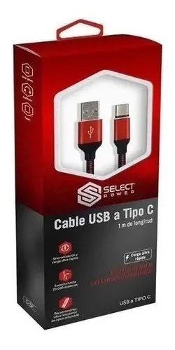Selecione o cabo Power Usb para Micro Usb