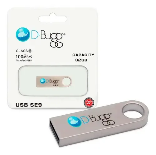Unidade flash USB Dbugg Silver 32gb