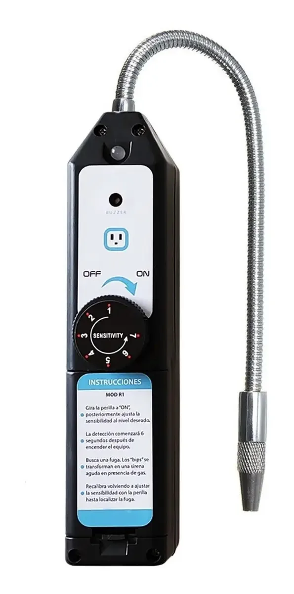 Detector de gás refrigerante Bitwo R1 Halogênio, Cloro, Flúor, Bromo, Bromo