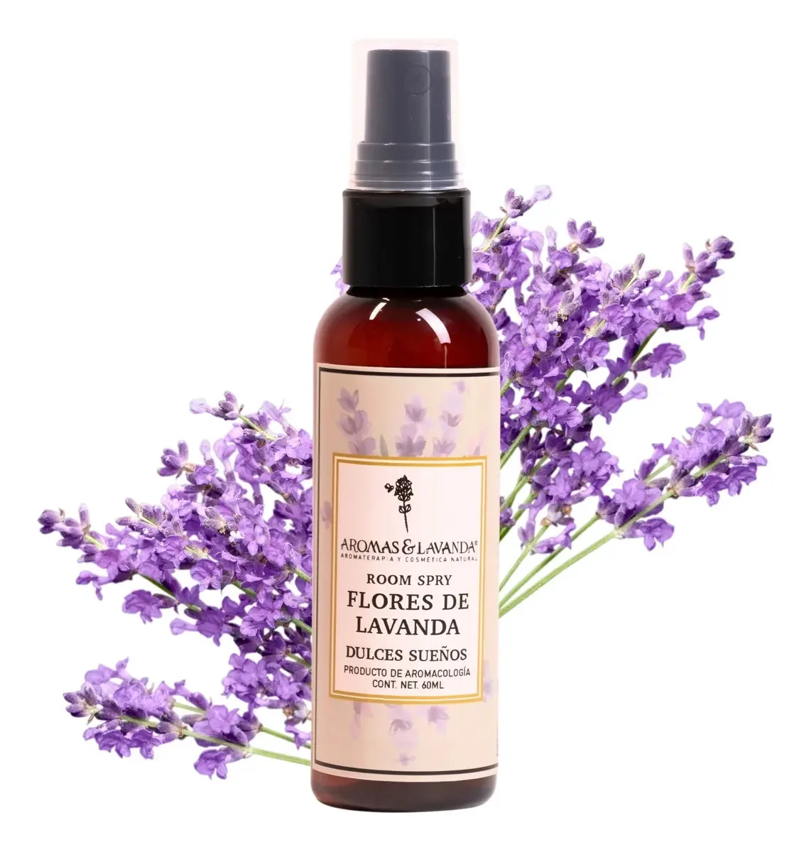 Spray relaxante para ambiente e sono, lavanda, aromaterapia