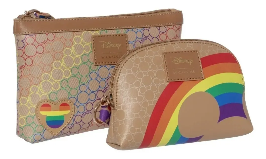 Bolsa de higiene feminina W Capsule ACARAUCA8CW camel multicolor