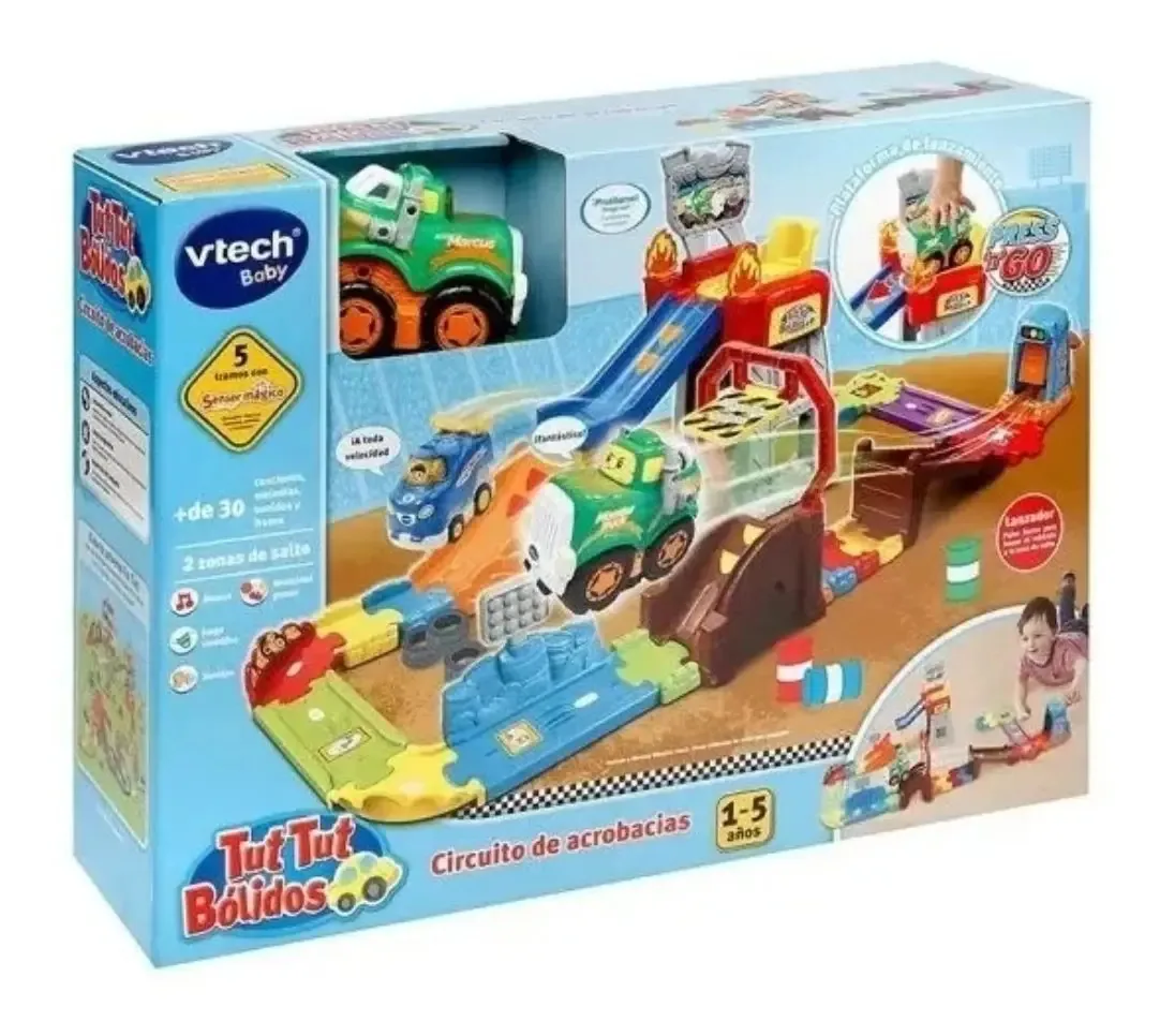 Circuito sólido de acrobacias Vtech Baby Tut