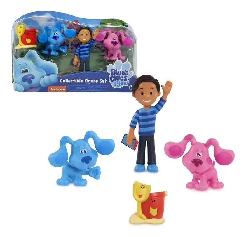 Conjunto de bonecos colecionáveis Tracks De Blue
