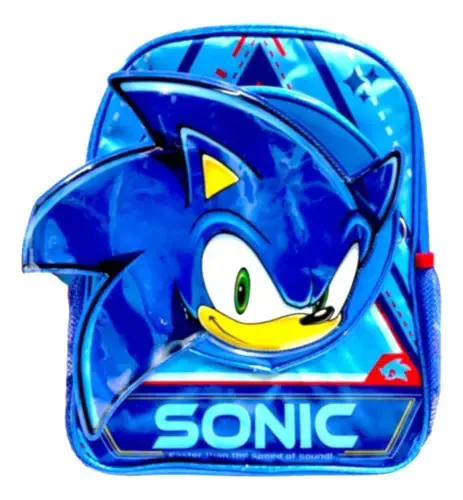 Conjunto de canetas e lancheira Kinder Ruz Sonic Kinder Girl's 174849 Coleção de máscaras Cor azul