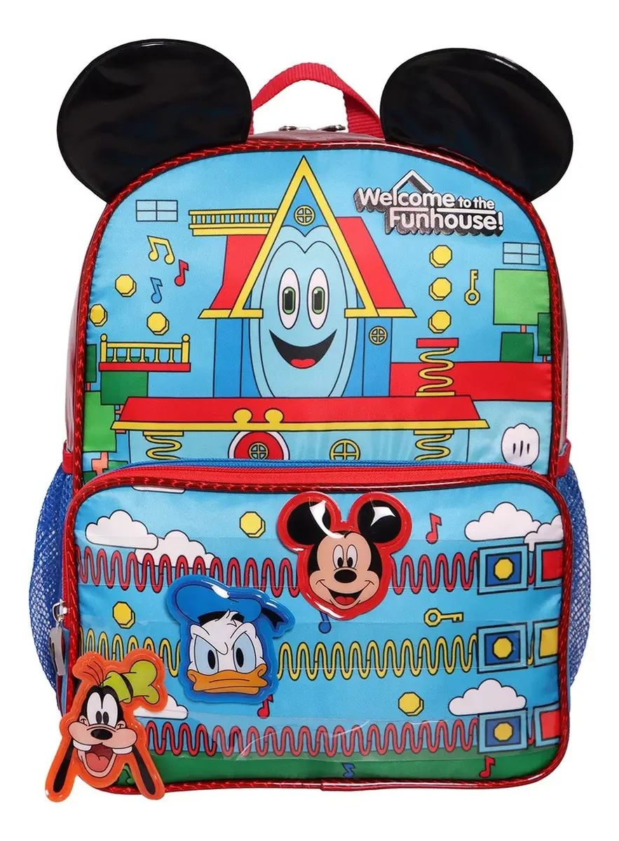 Crianças Ruz Disney Jr. Mochila Mickey Mouse com orelhas