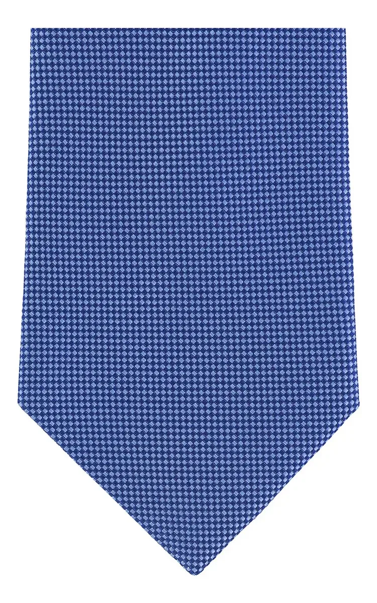 Gravata azul Scappino Brera Semi Lisa