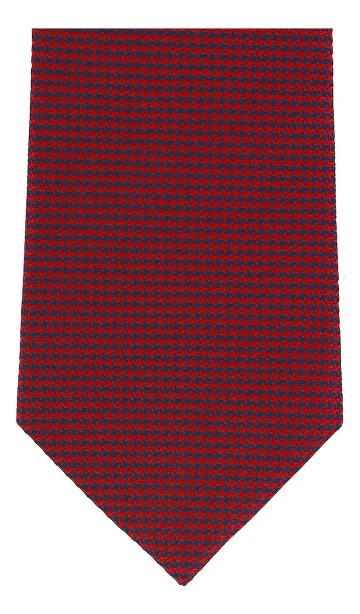 Gravata vermelha Scappino Brera Microdesign