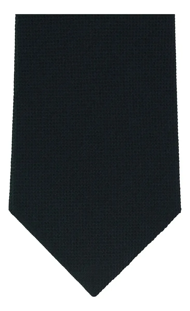 Gravata de seda Brera cor preta