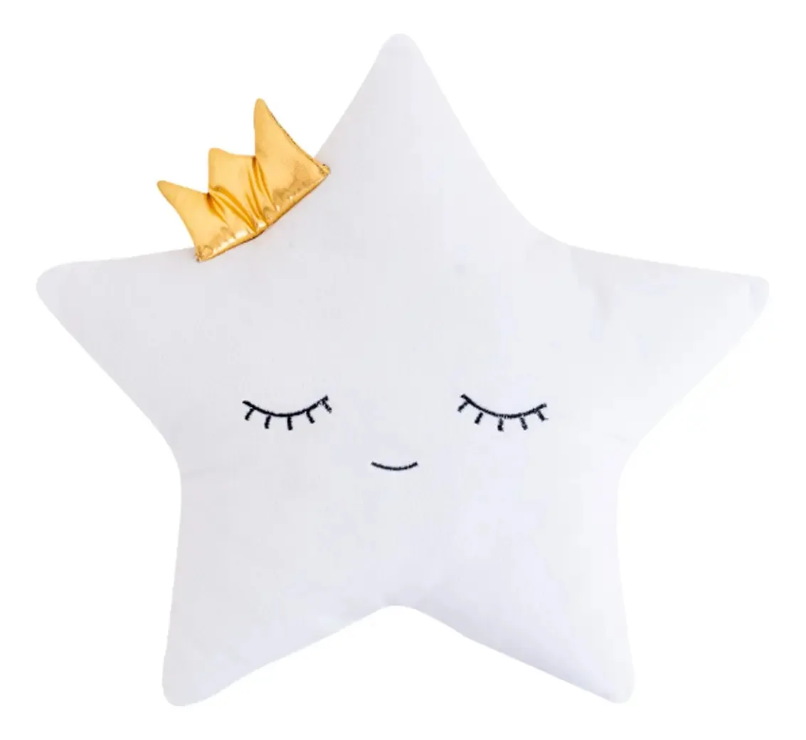 Almofada decorativa Chiqui Mundo Color Star Almofada infantil decorativa