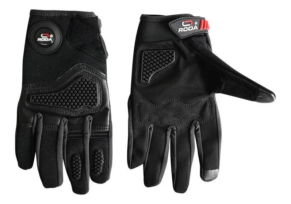 Conjunto de luvas Roda Urbano preto tamanho G