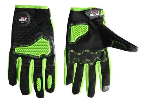 Conjunto de luvas Urban Road tamanho L, verde