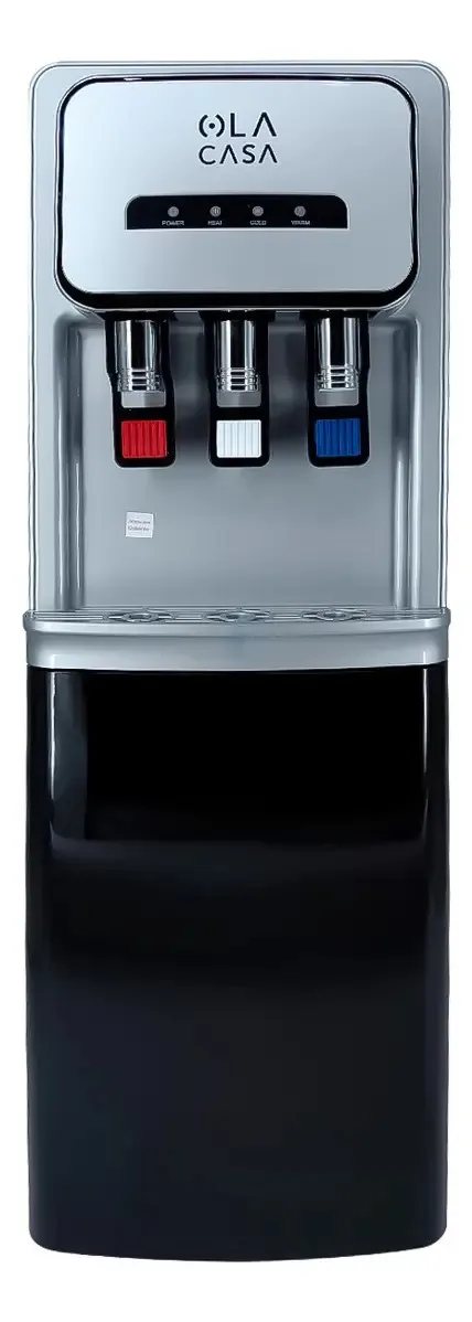 Dispensador de água de carregamento superior preto