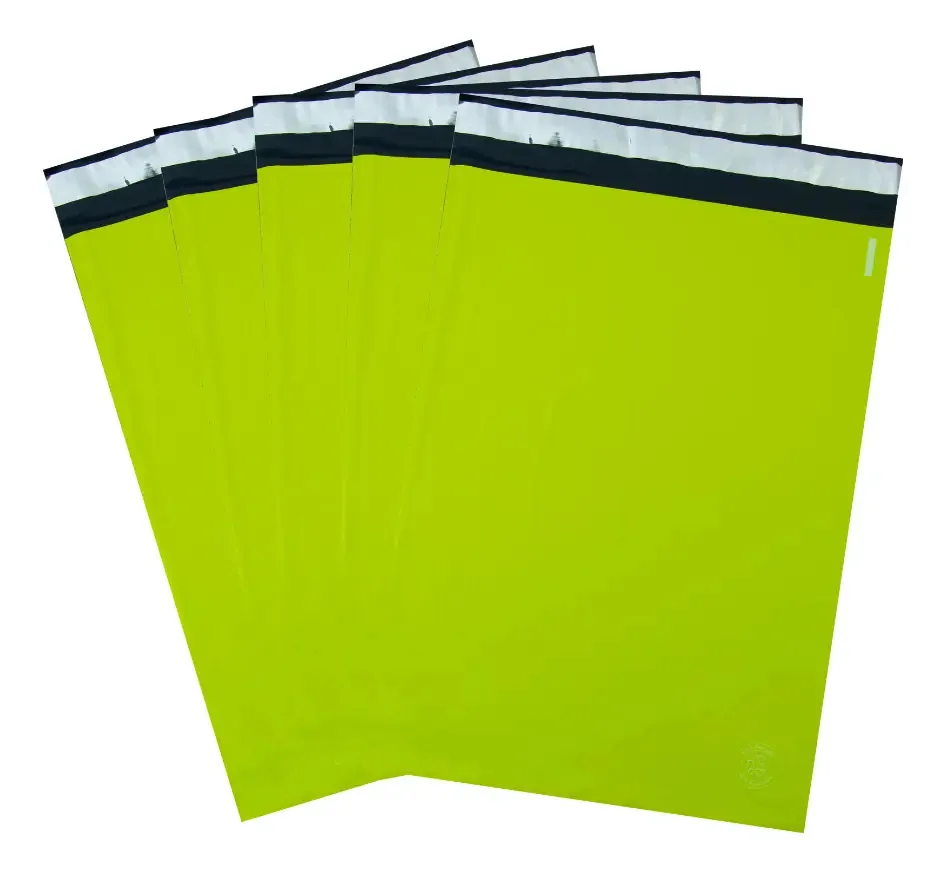 200 sacos, envelopes, embalagens de comércio eletrônico, 30x40 cm, verde