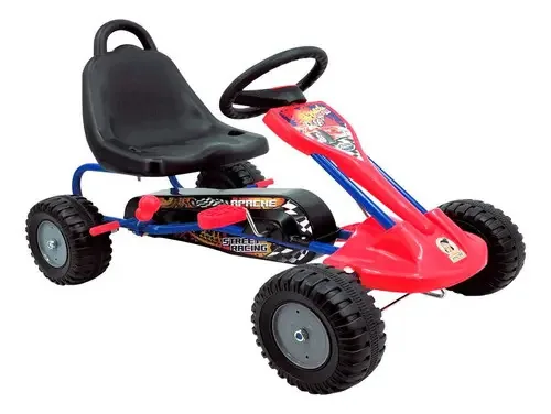 Go Kart Avalanche Apache para crianças com pedais médios