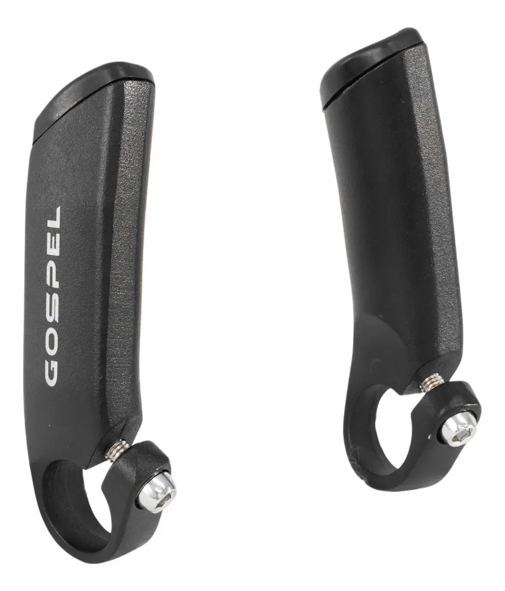 Extensões de Guidão Para Bicicleta Preto Gospel
