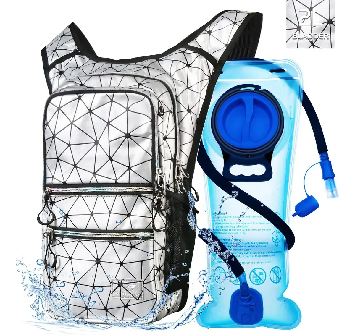 Mochila de hidratação Mothybot, mochila de água