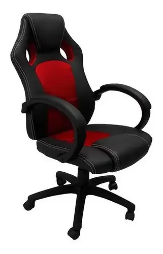 Cadeira Gamer Ergonómica The Shop, Reclinável, Cômoda Vermelha