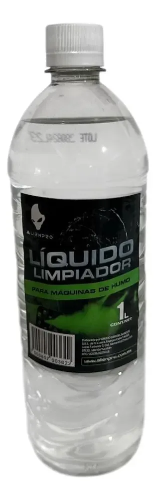 Limpador de máquina de fumaça Alien de 1 litro