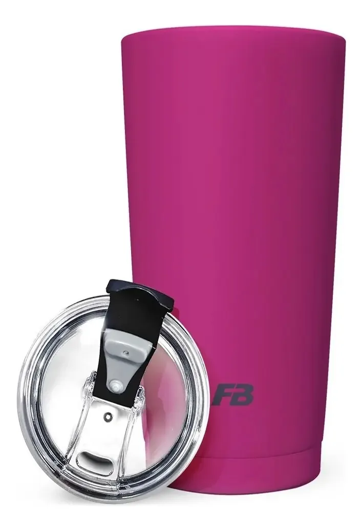Copo térmico Fiucsa de aço inoxidável Fb Thermo de 20 onças