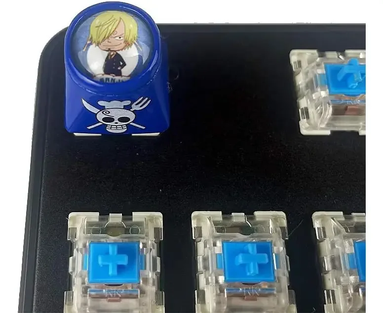Chave de peça única personalizada feita à mão na maioria dos teclados
