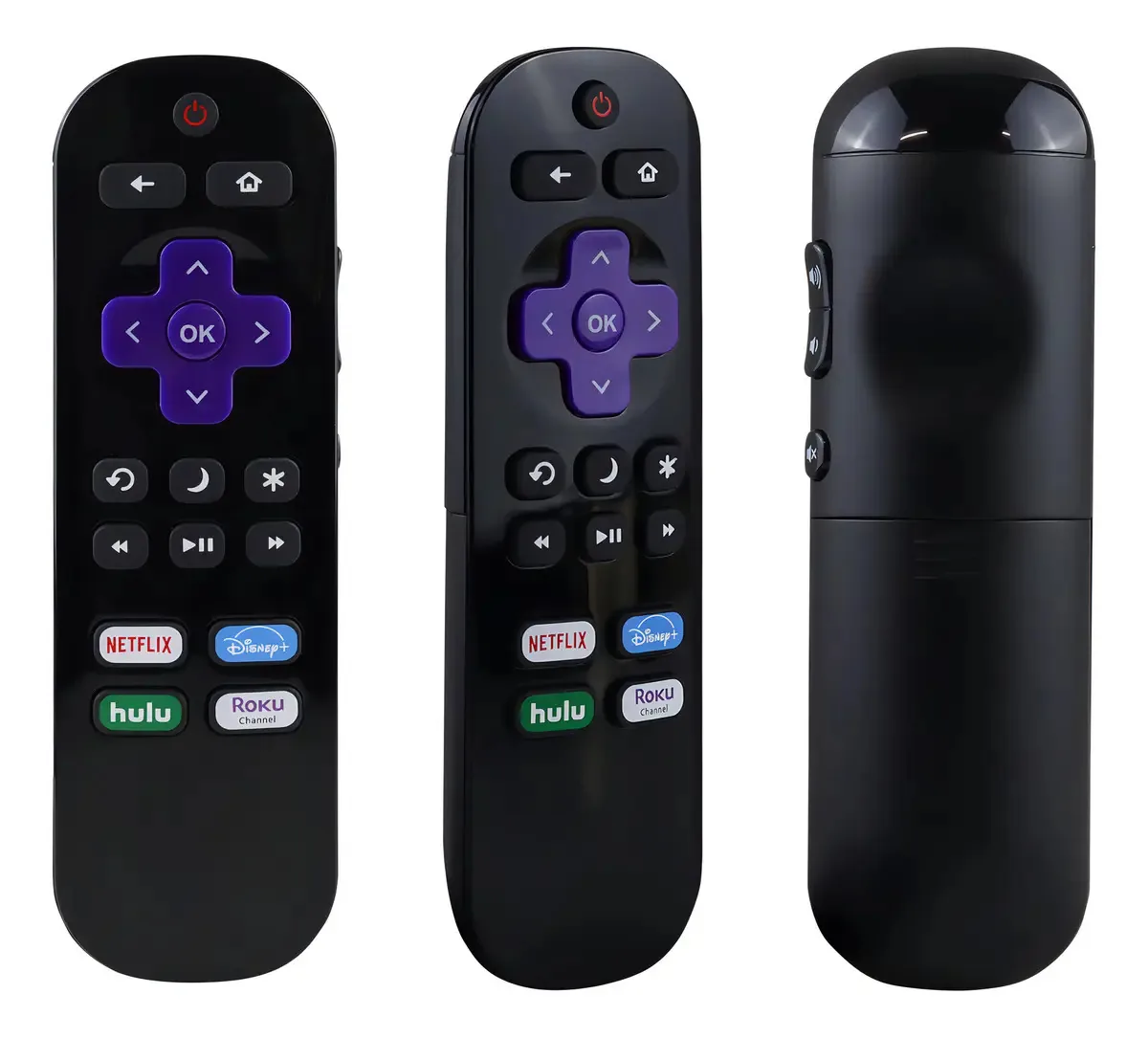 Controle remoto compatível com Hisense Roku Tv Smart Tv
