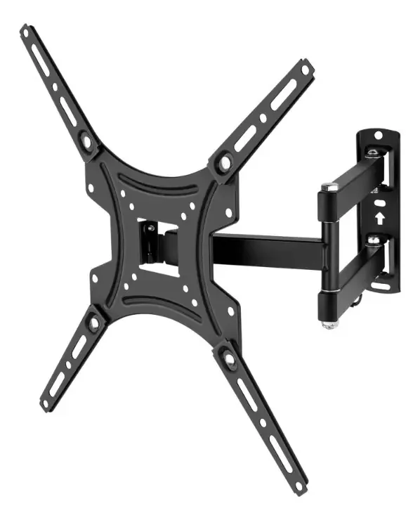 Suporte para monitores e telas LCD de LED de 32 a 55 polegadas, cor: preto