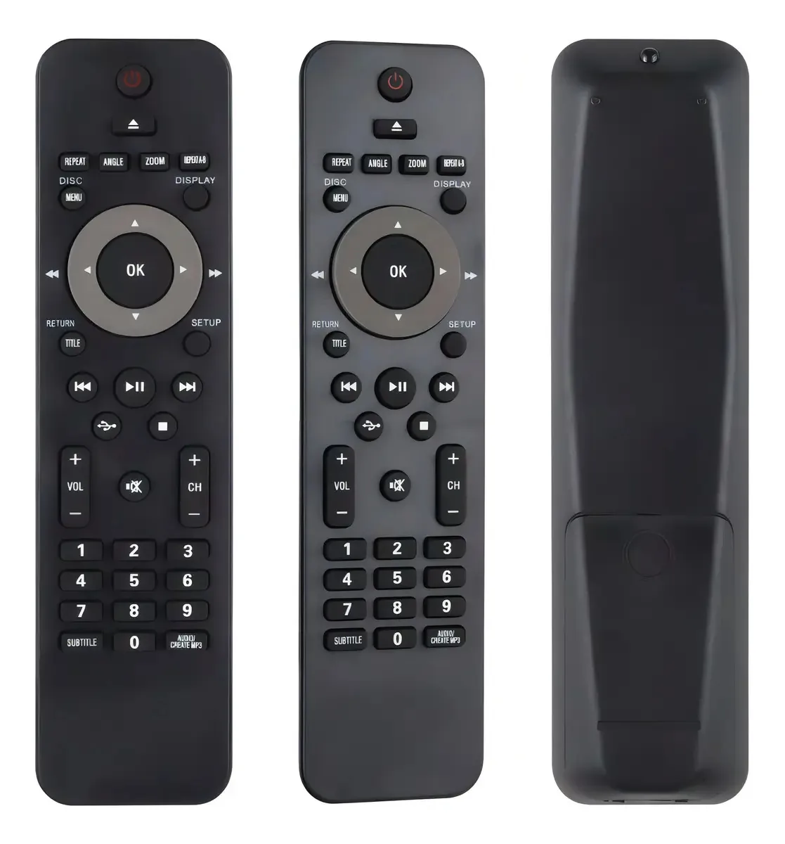 Controle remoto de DVD direto da Philips