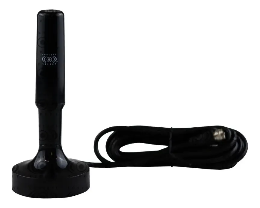 Antena de TV digital interna 1080P com ímã compacto
