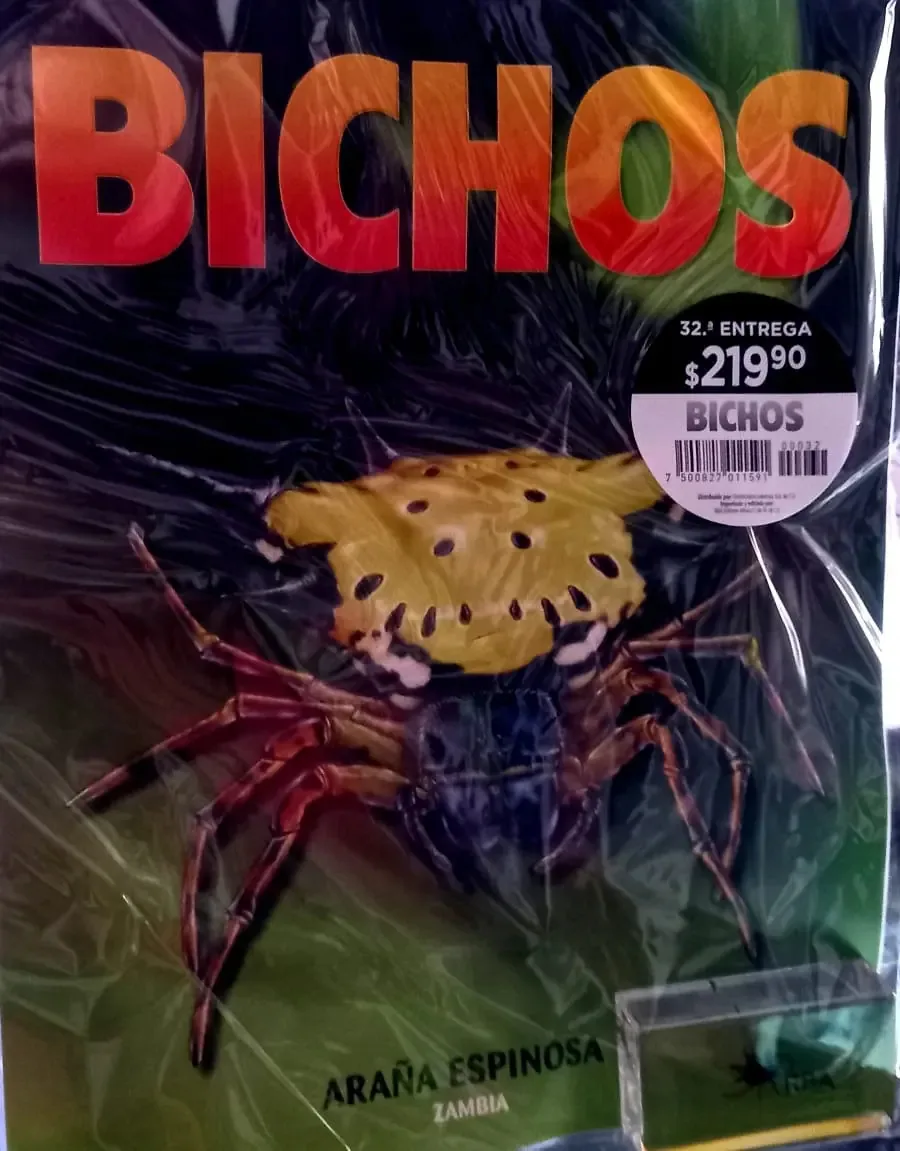 Bichos Editorial Rba Edição 32 Spiny Spider