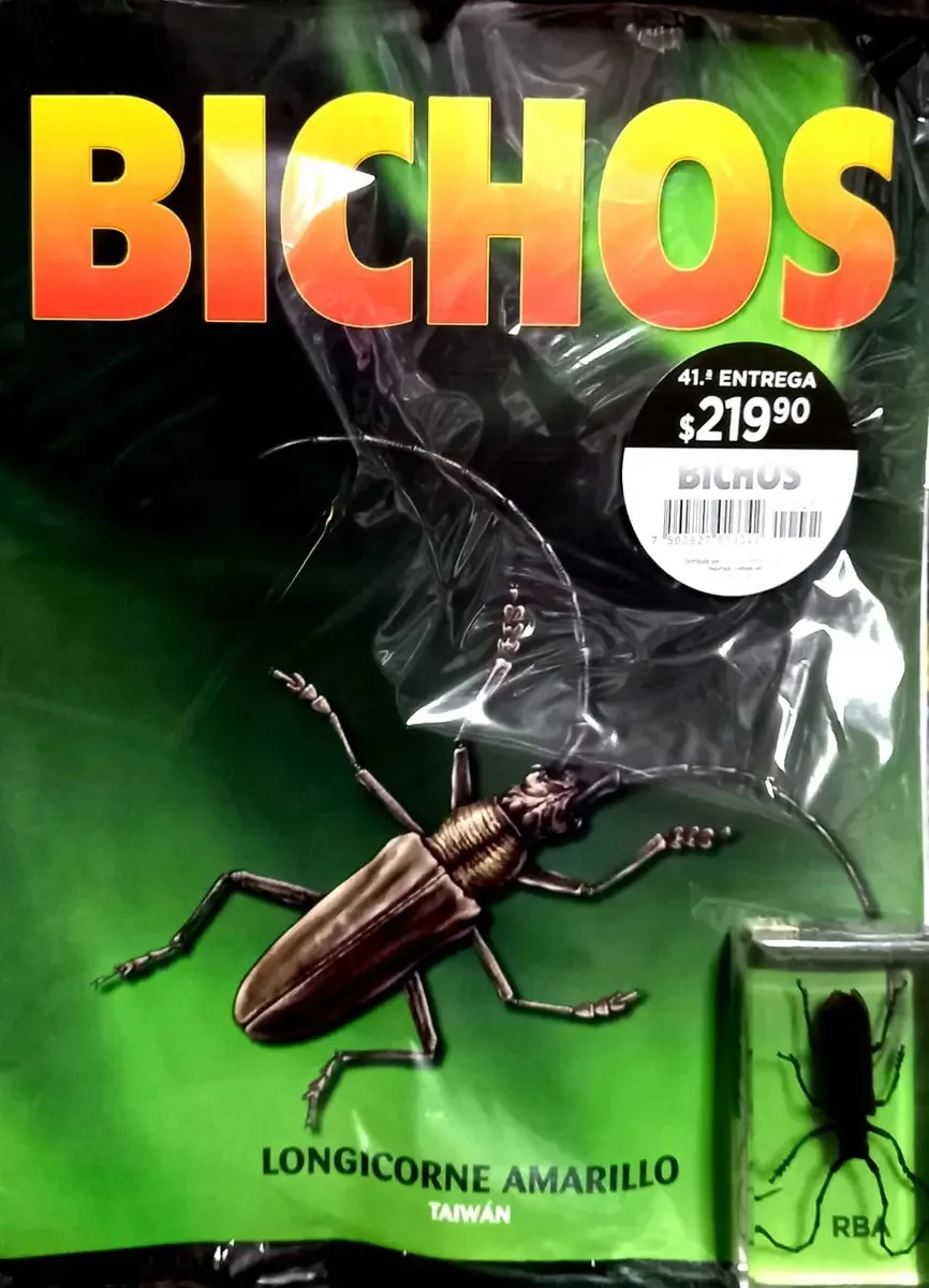 Bichos Editorial Rba Edição 41 Langicorne Amarelo