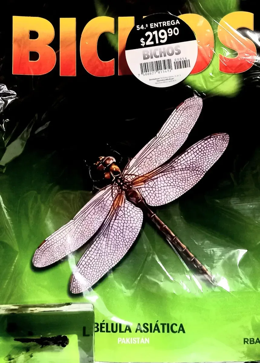 Bichos Editorial Rba Edição 54 Libélula Asiática