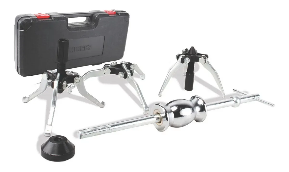 Kit extrator de rolamentos internos externos Mikels de 4 peças