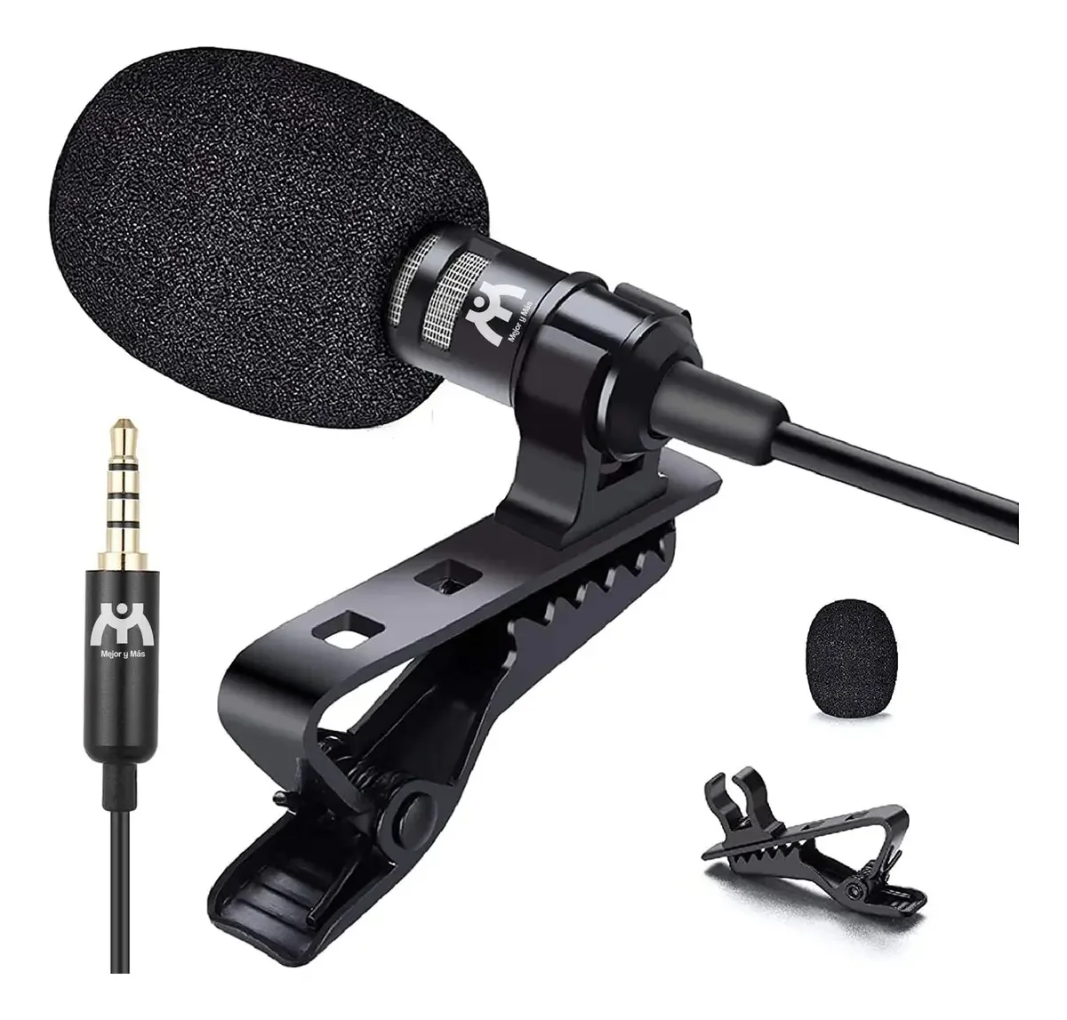 Melhor e mais microfone para celular, microfone de lapela, microfone condensador de lapela omlidirecional de lapela lapela, microfone para PC