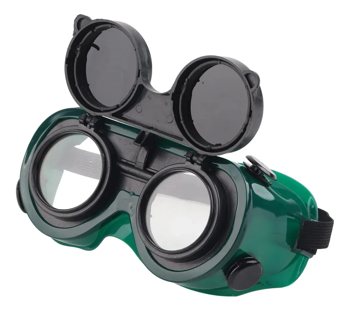 Óculos de Soldagem de Dupla Camada, Proteção Ocular de Segurança de Soldagem Ajustável Óculos de Soldador Óculos de Proteção de Segurança