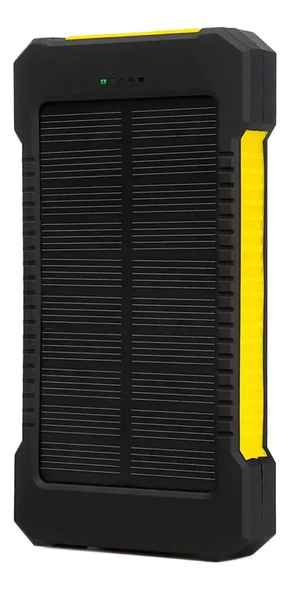 Carregador solar portátil, Mxrgo-001, 1 unidade, 20000 mAh, preto/A