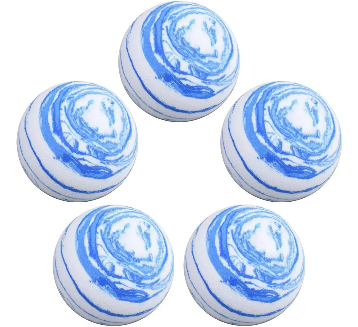 Bola de golfe de interior, Mxmgj-005, 5 peças, 4 cm Ø, Go