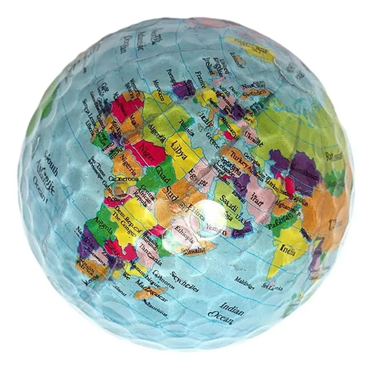 Bolas de golfe, Mxggl-001, 1 peça, 4,2 cm Ø, golfe ou minigolfe, cores multicoloridas