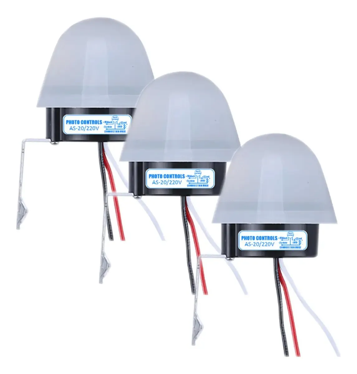 Sensores de fácil instalação, Maximn-003, 3 unidades, 220v, 10a, 60hz, cor branca