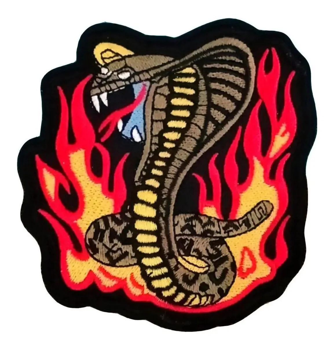 Patches decorativos para camisas, Mxooa-001, 1 adesivo, Serpi