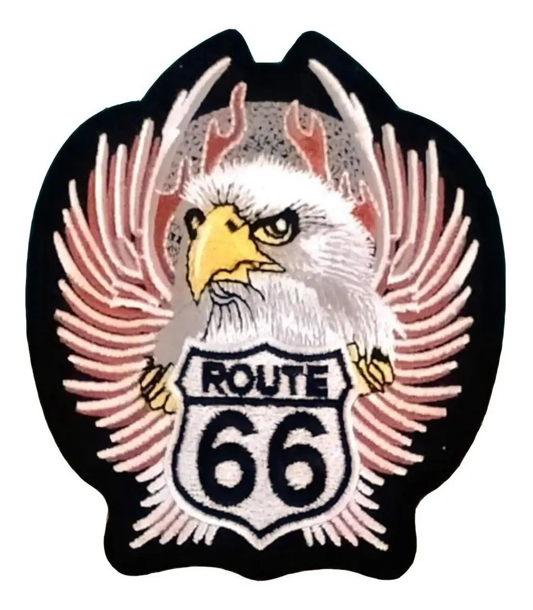 Patch Route66 para camisetas, Mixor-001, 1 patch, Route66