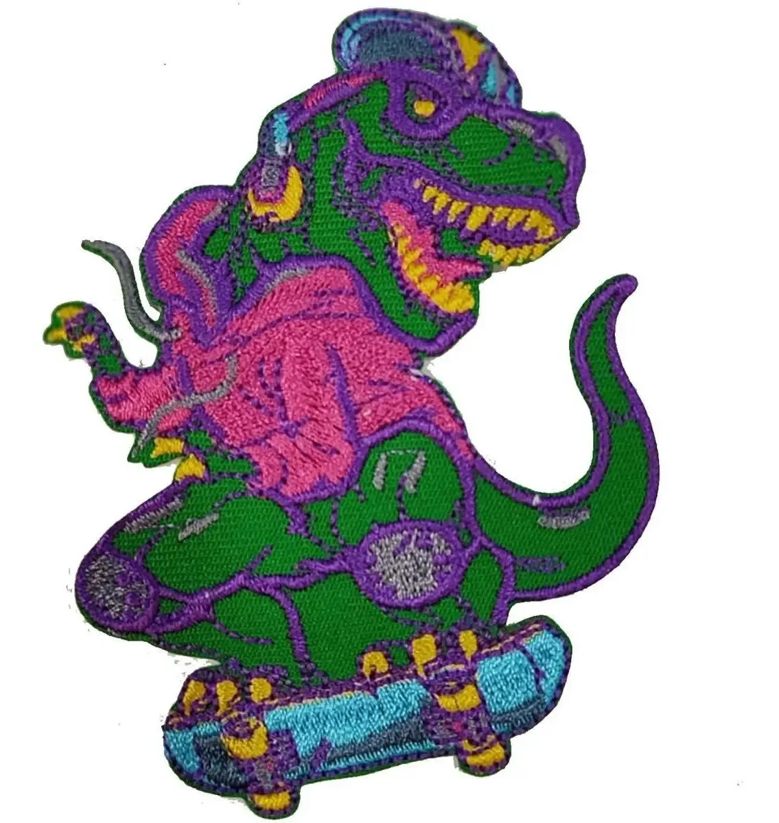 Patch de decoração bordado, Mxdno-001, 1 patch, Tyrannosa