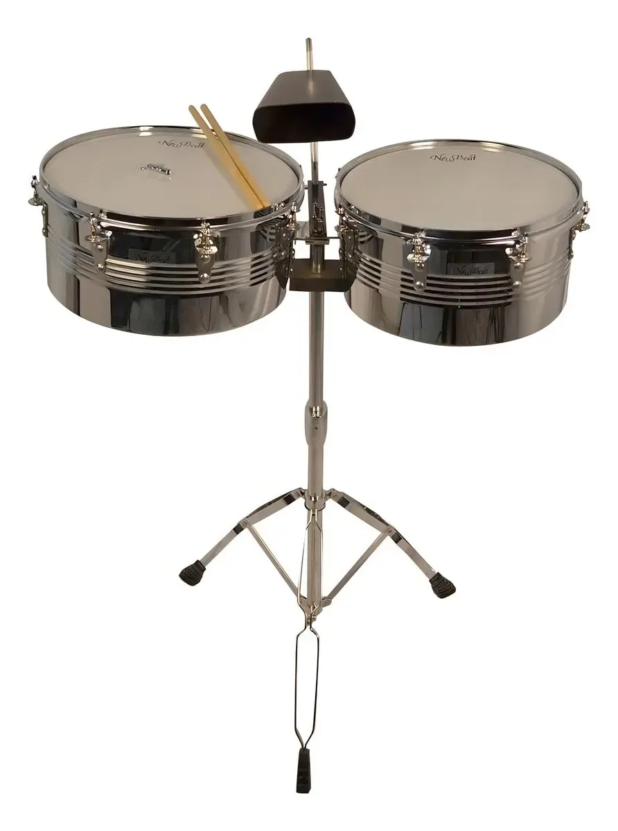 Base e sino de vaca New Beat LT-156c Timpani de 13 e 14 polegadas