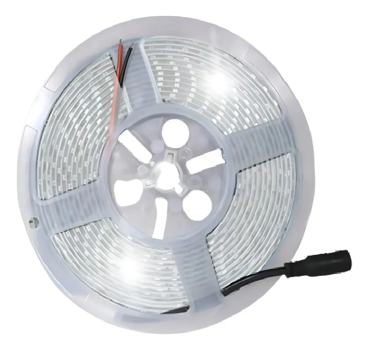 Faixa de LED para interior, luz branca, 5m, 50w, 2400lm, 10 peças